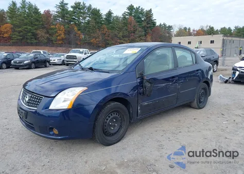 2008 Nissan Sentra 2.0S из США, поврежденный, VIN 3N1AB61E58L652674